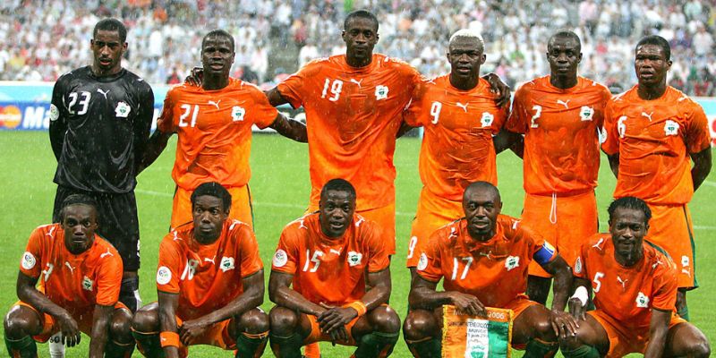 Bờ Biển Ngà tham gia lần đầu tại World Cup 2006