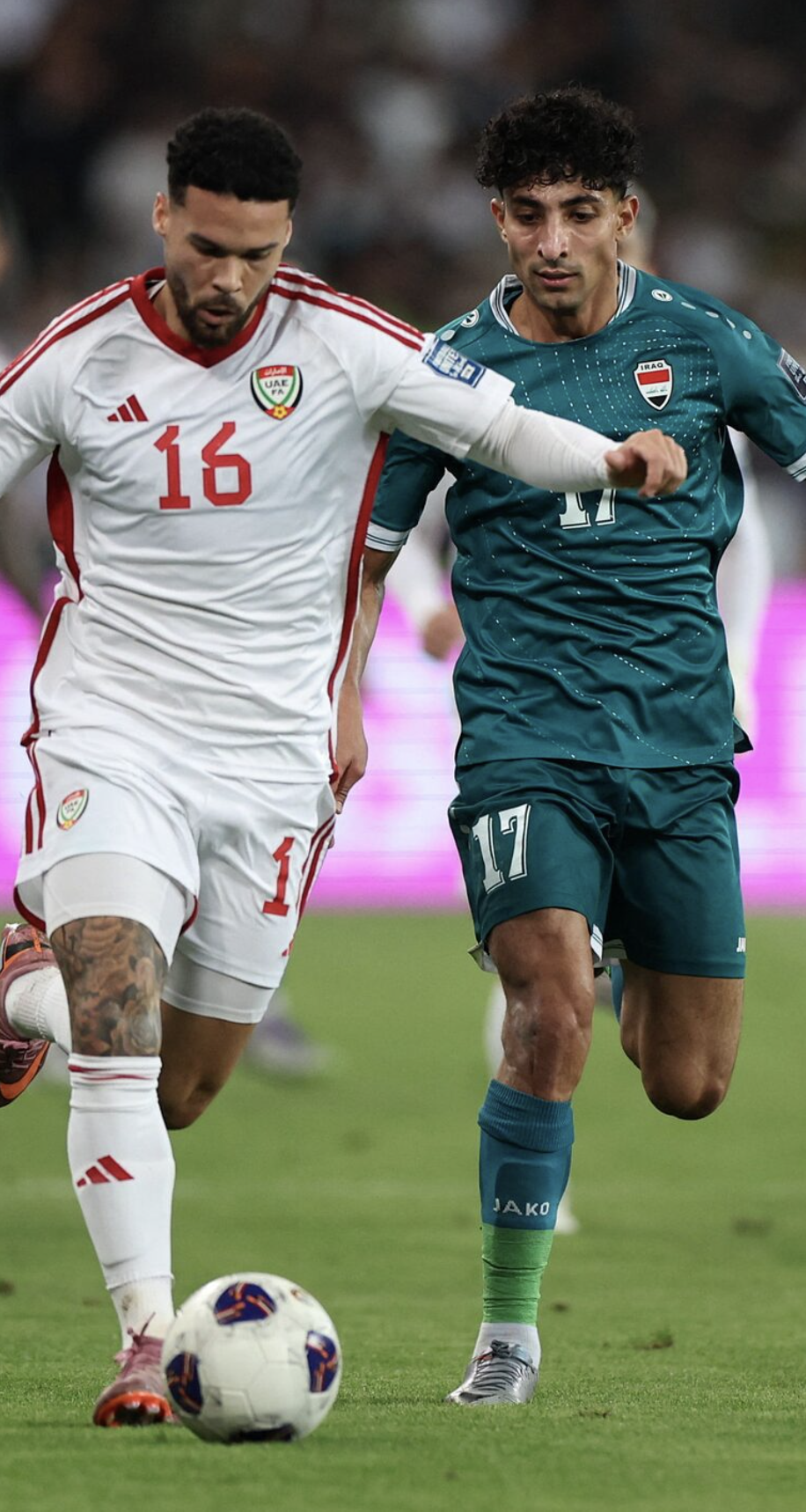 Iraq đánh bại UAE trong vòng loại World Cup