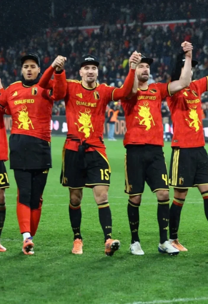 Đội Tuyển Bỉ Ăn Mừng