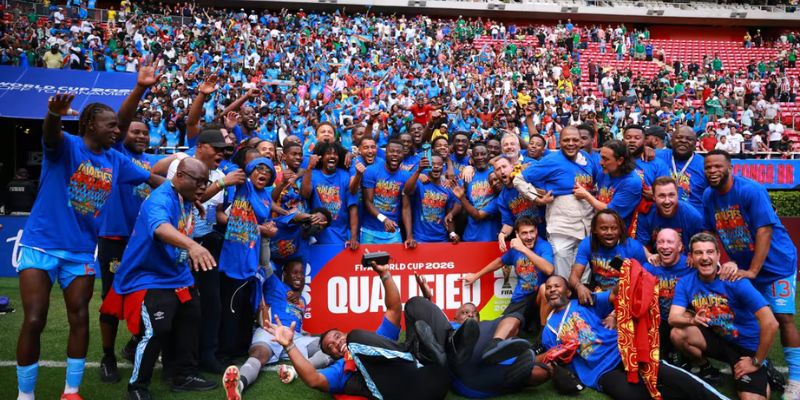 Congo tạo ra bất ngờ lớn khi giành vé tham gia World Cup 2026